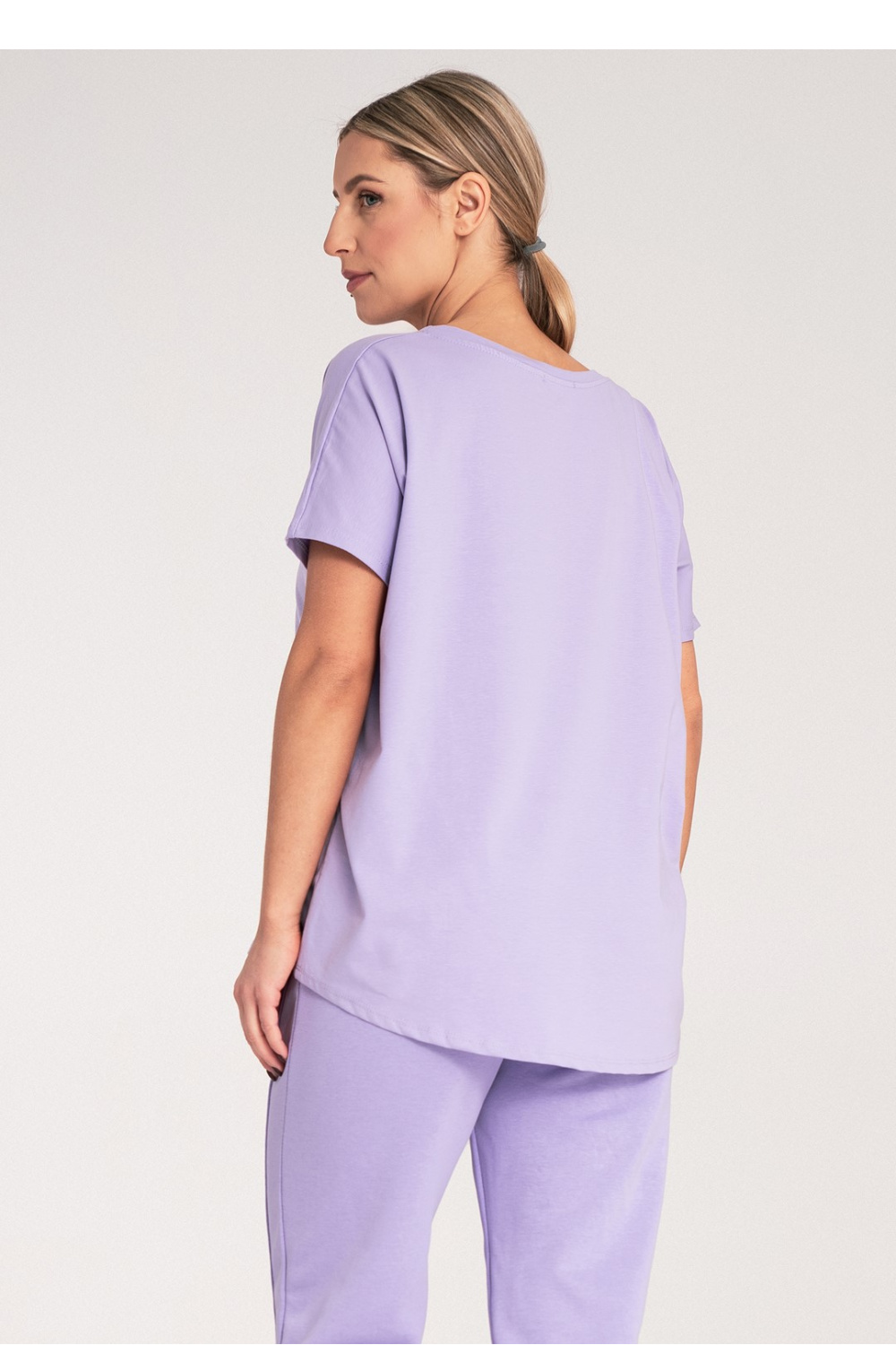 Tshirt Damski Model M1164 Violet - Figl - obrazek 3