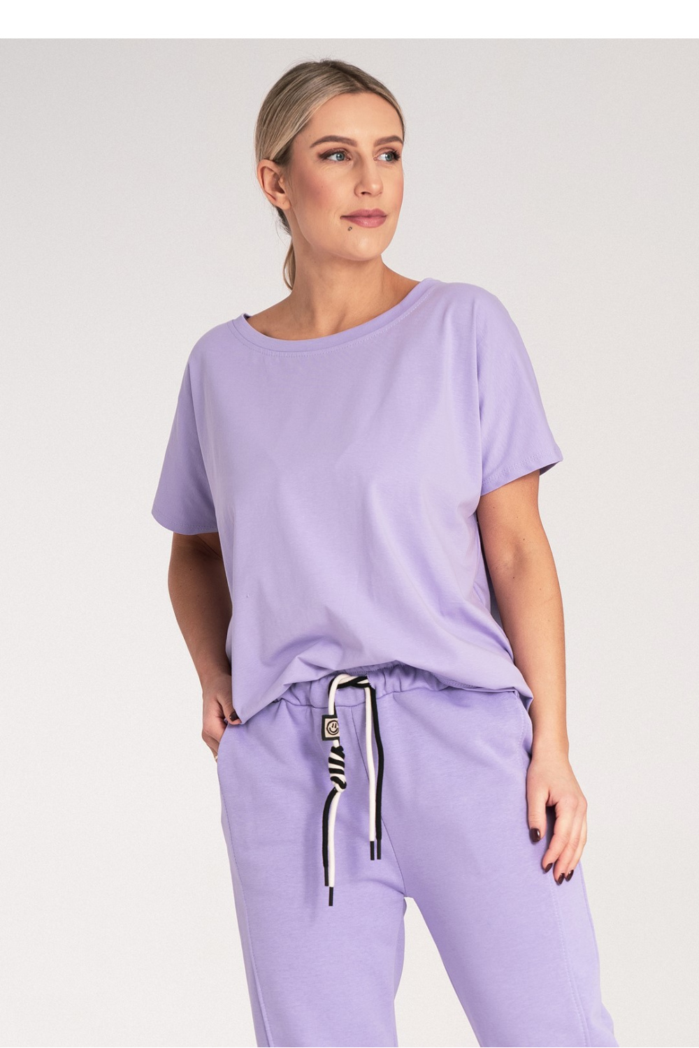 Tshirt Damski Model M1164 Violet - Figl - obrazek 4