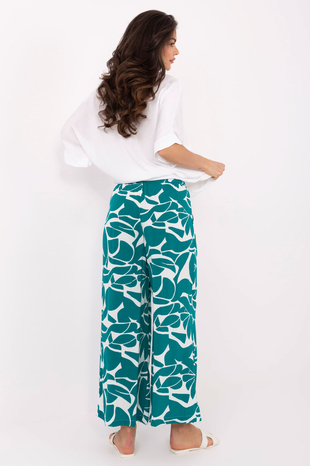 Spodnie Damskie Model D73771M62237F Dark Green - Sublevel - obrazek 3