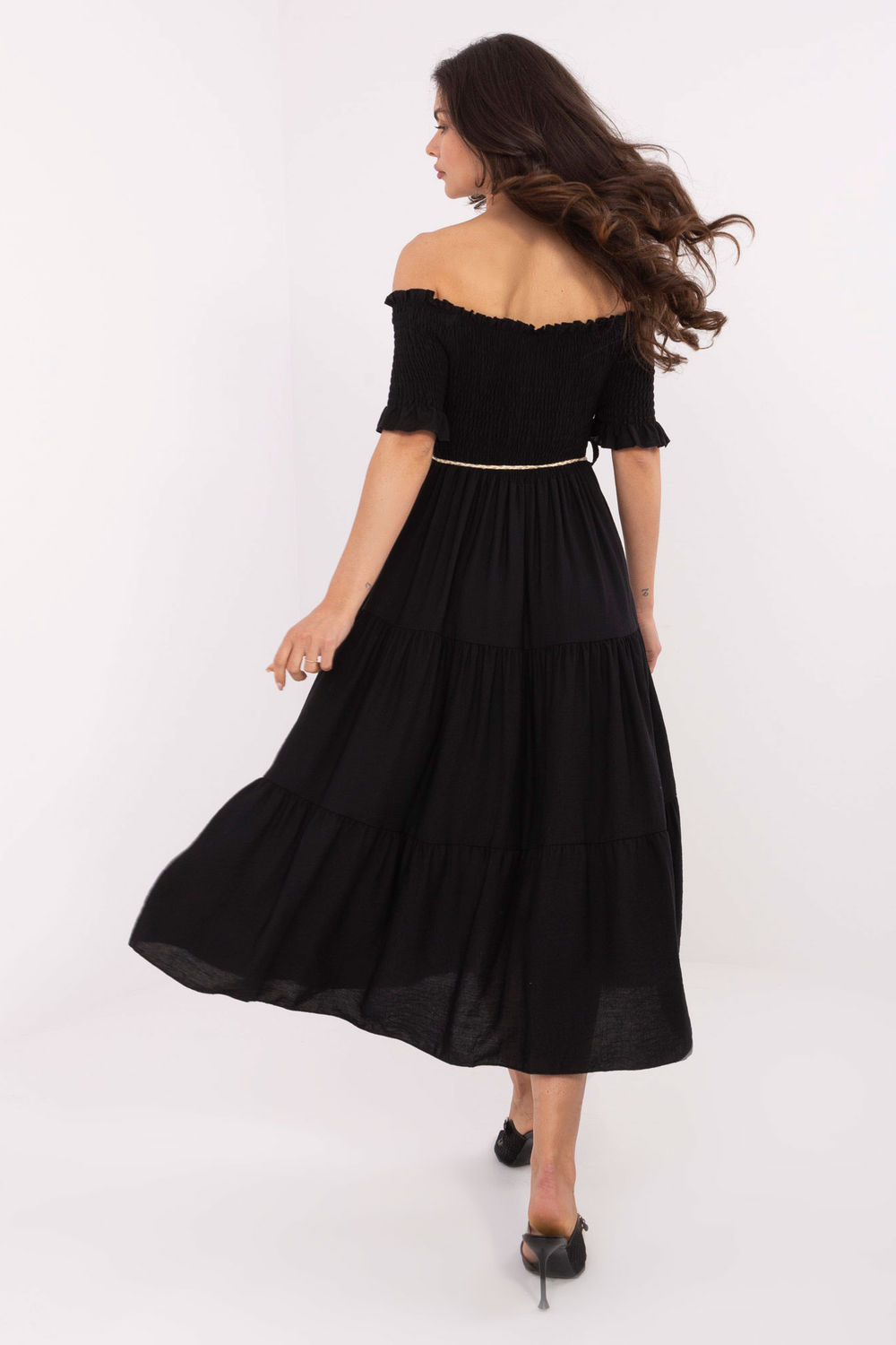 Sukienka Model MI-SK-A2609.96 Black - Italy Moda - obrazek 3