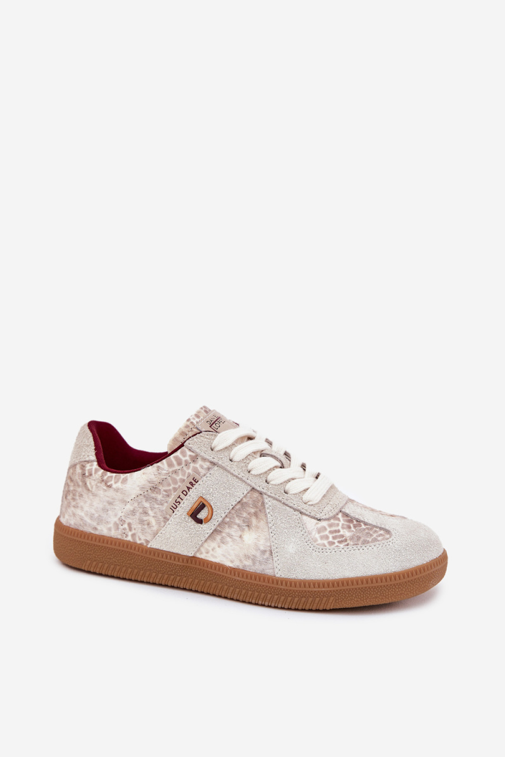 Buty Sportowe Model Daniel Lopez SS2D4032 Beige Wzór - Step in style - obrazek 2