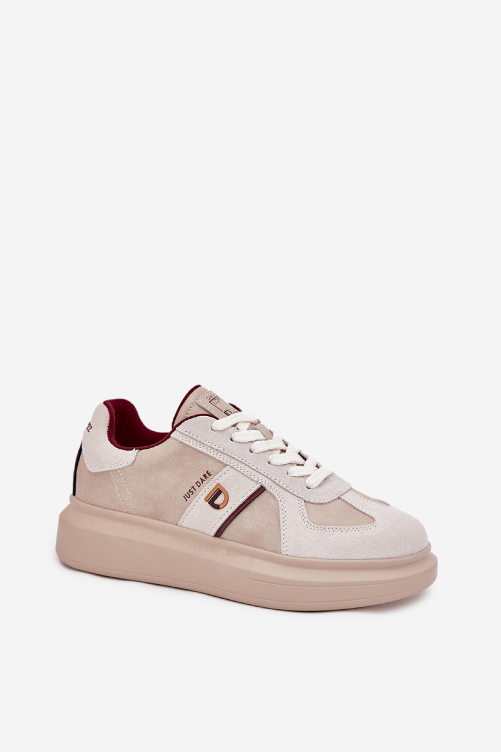 Buty Sportowe Model Daniel Lopez SS2D4003 Beige - Step in style - obrazek 2