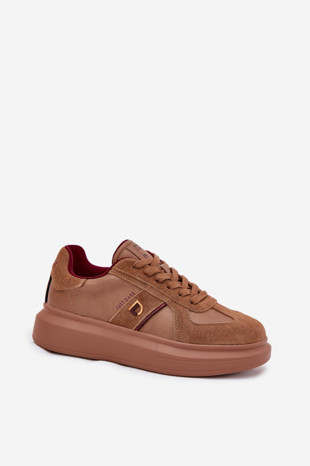 Buty SPortowe Model By Daniel Lopez SS2D4005 Brown - Step in style - obrazek 2