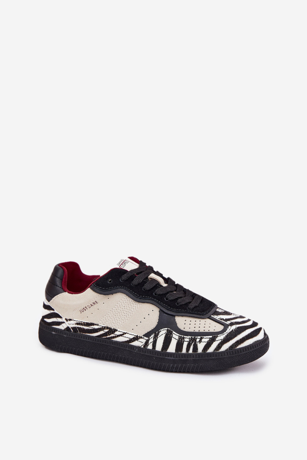 Buty Sportowe Model Daniel Lopez SS2D4015 Zebra Beige - Step in style - obrazek 2