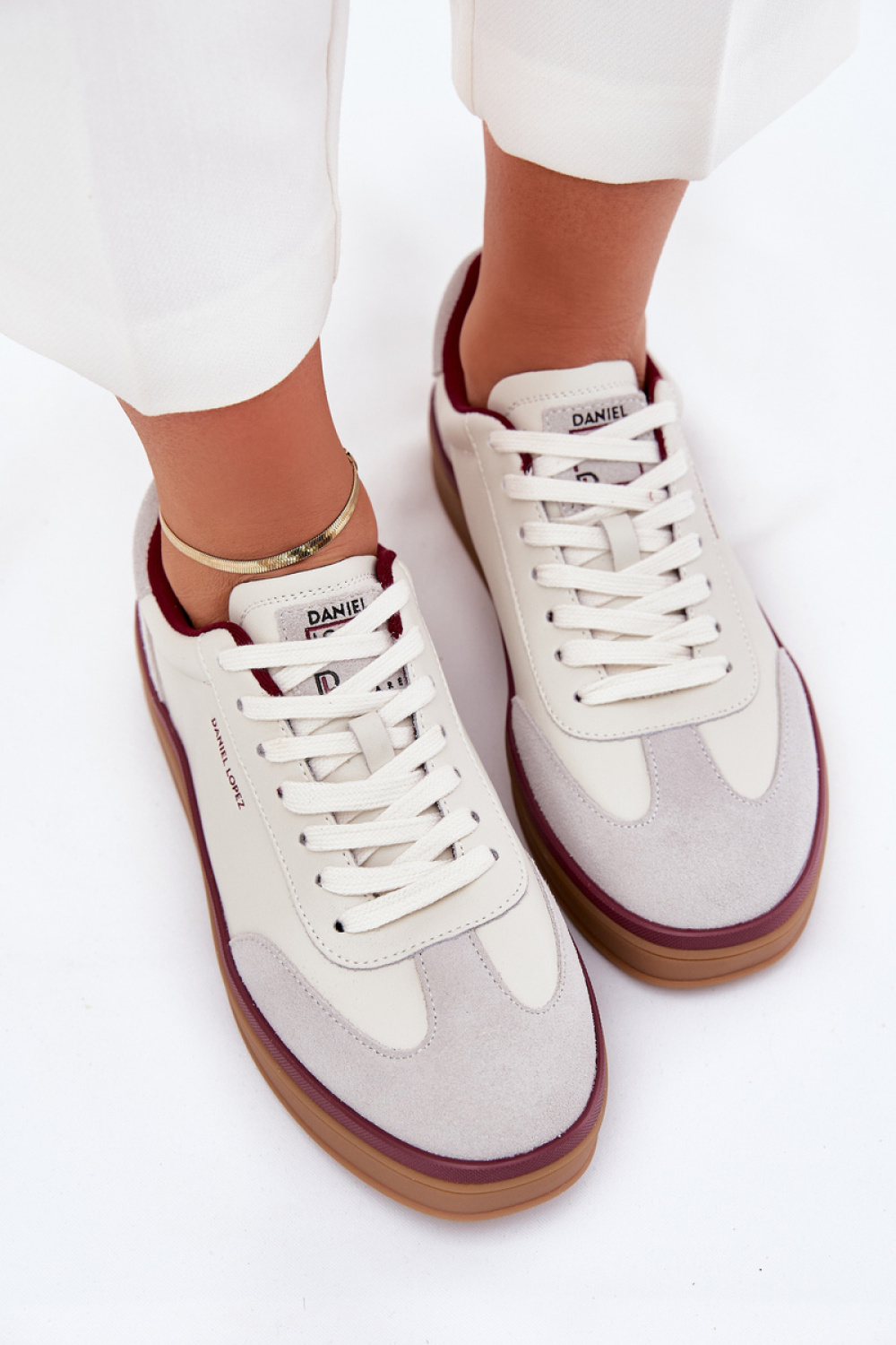 Buty Sportowe Model Daniel Lopez SS2D4008 White/Grey - Step in style - obrazek 3