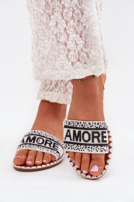 Sandał Klapki Model Avelina 5134 White - Step in style