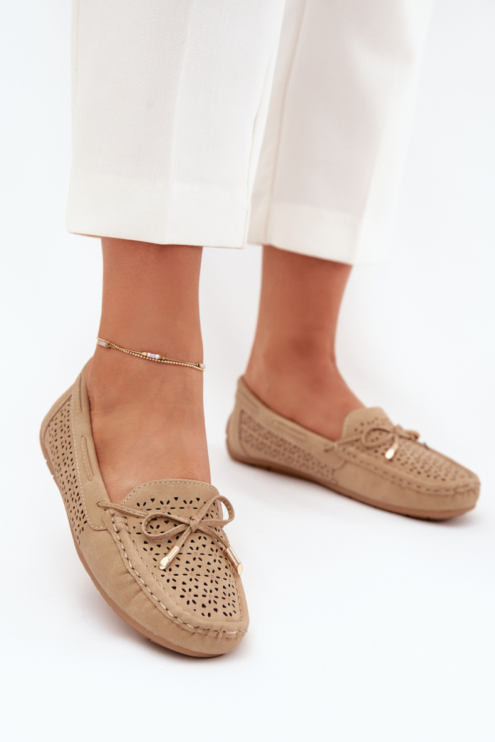 Mokasyny Model Mirisa VG250 Khaki - Step in style