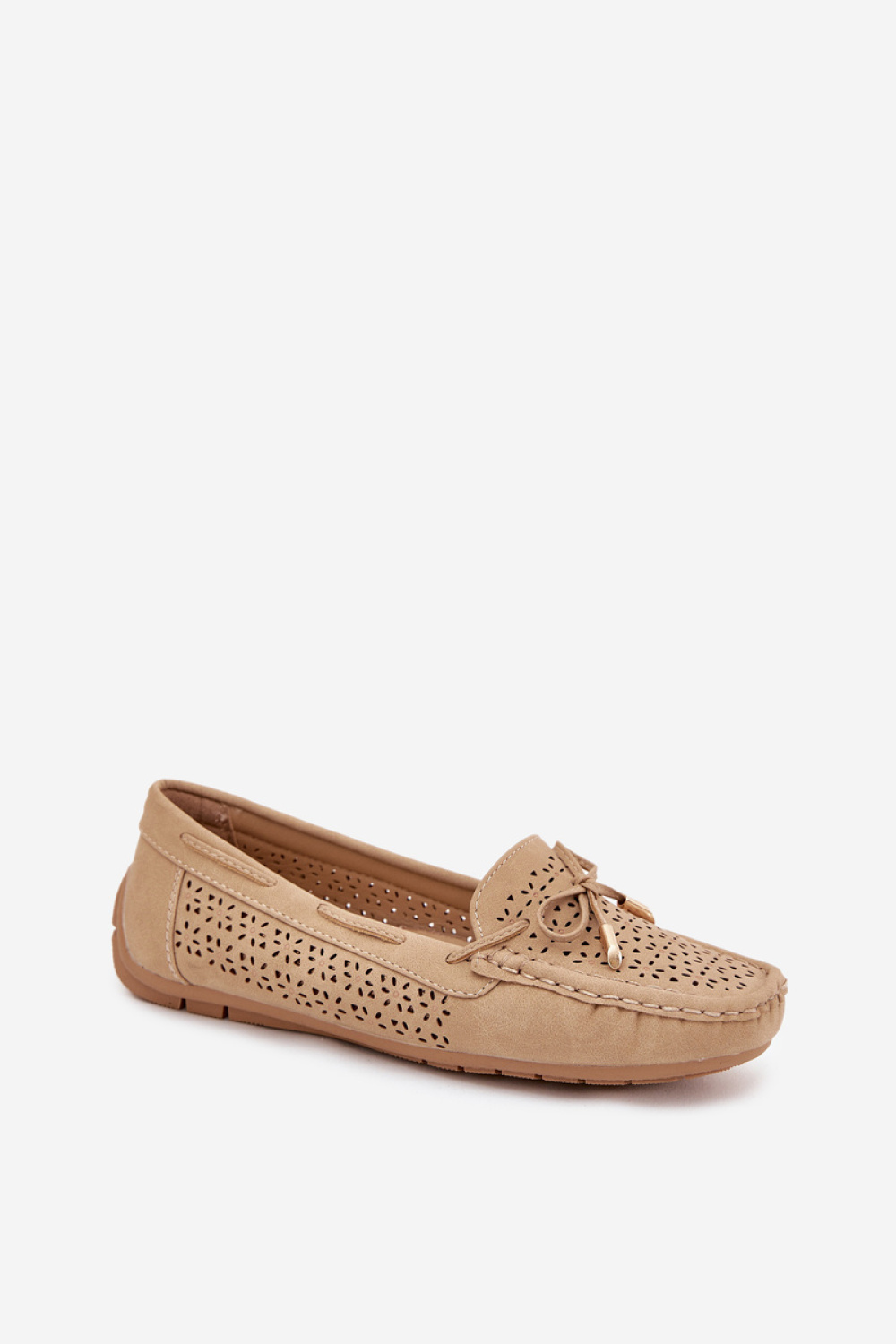 Mokasyny Model Mirisa VG250 Khaki - Step in style - obrazek 2
