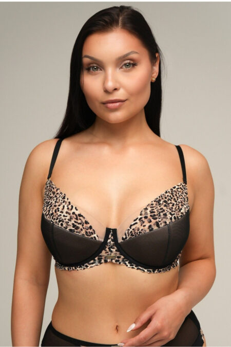 Biustonosz push up Biustonosz Push-up Model 2208 Panterka - Ava