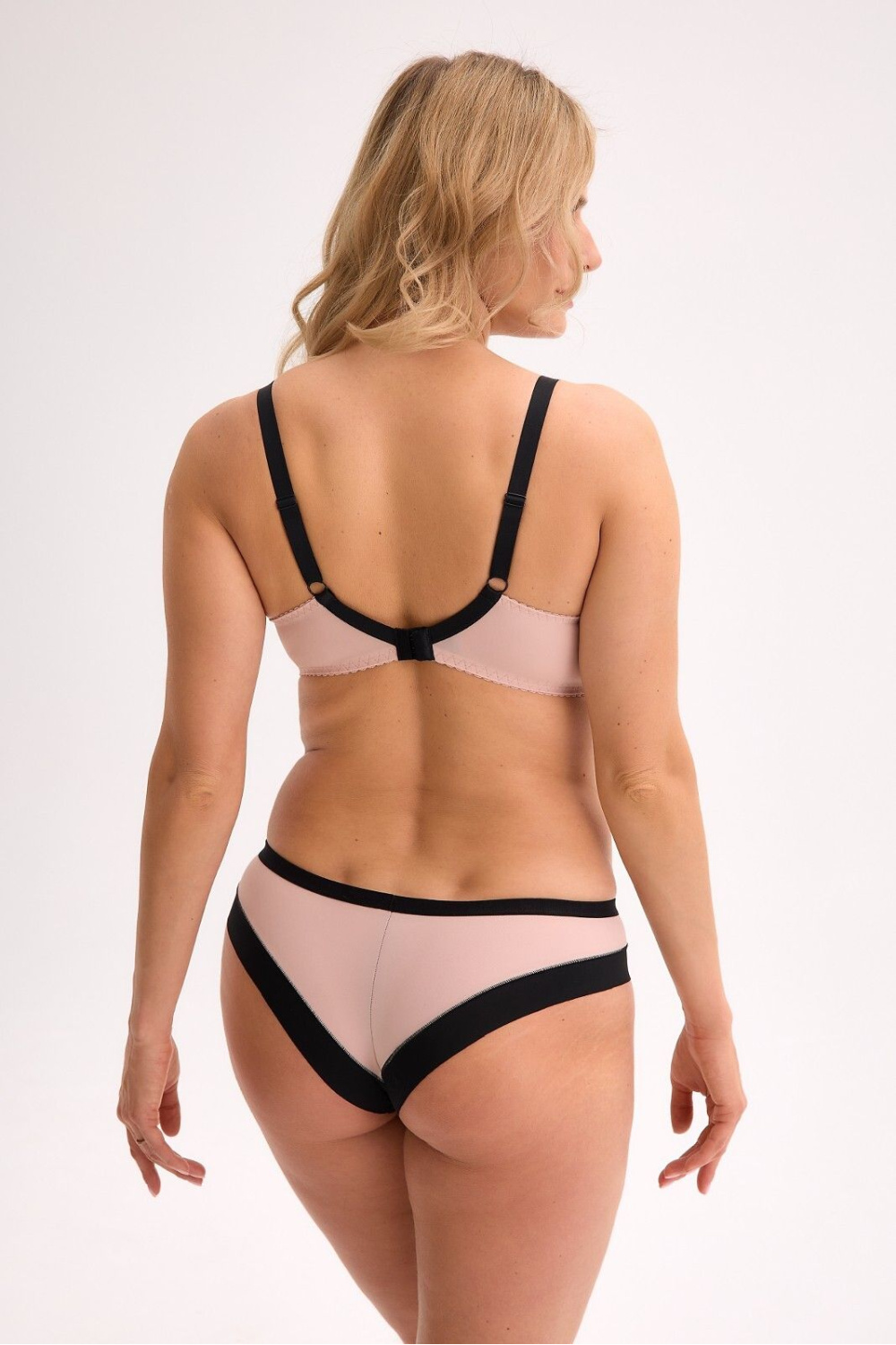 Biustonosz Soft Model 1328 Black/Beige - Gaia - obrazek 2