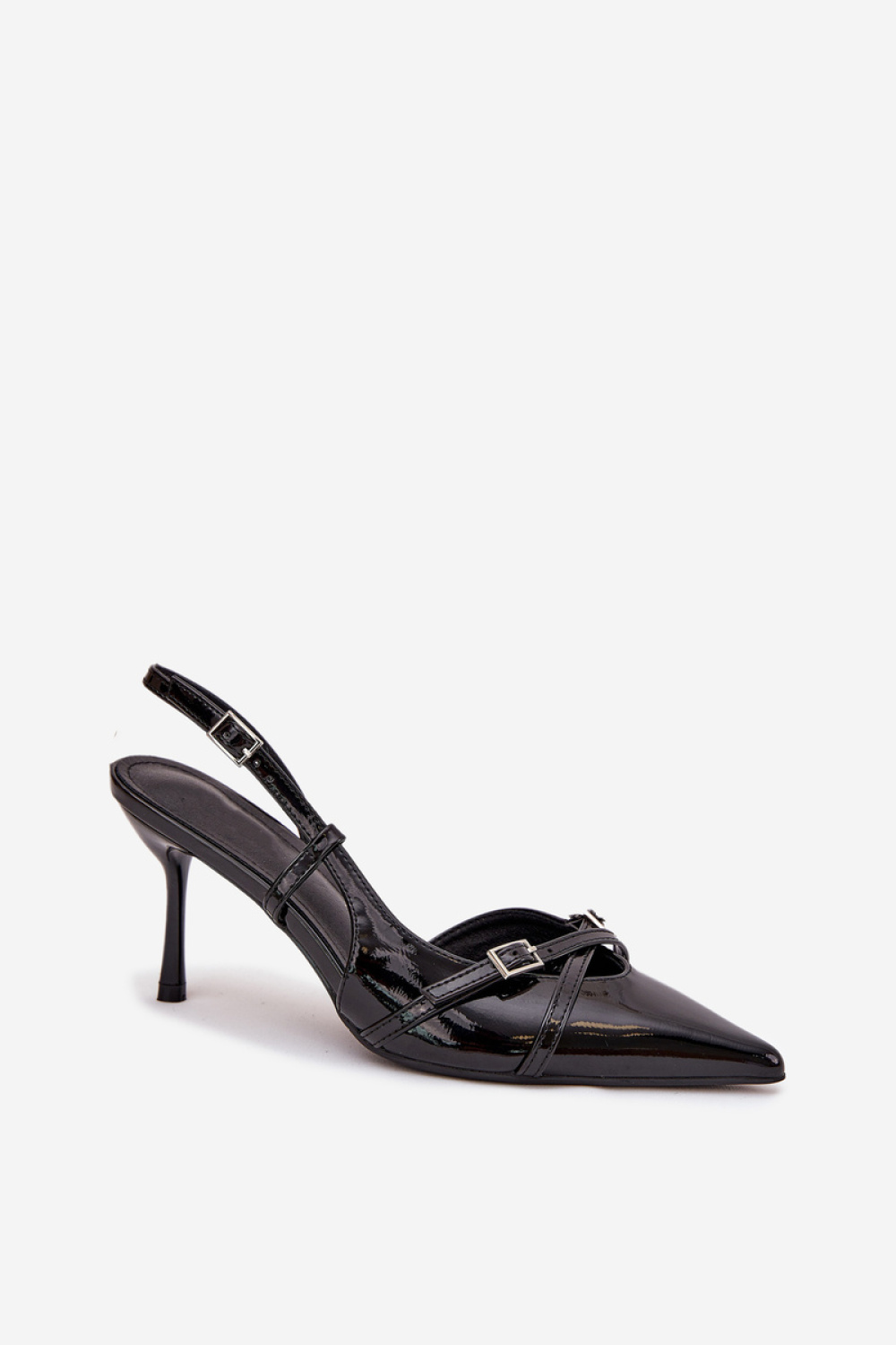 Szpilki Model Ravira QQ-201 Black - Step in style - obrazek 2
