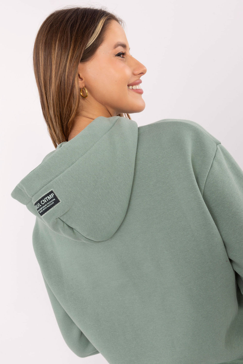 Bluza Damska Model D10608BC02802A3NO Pistacja - Sublevel - obrazek 3