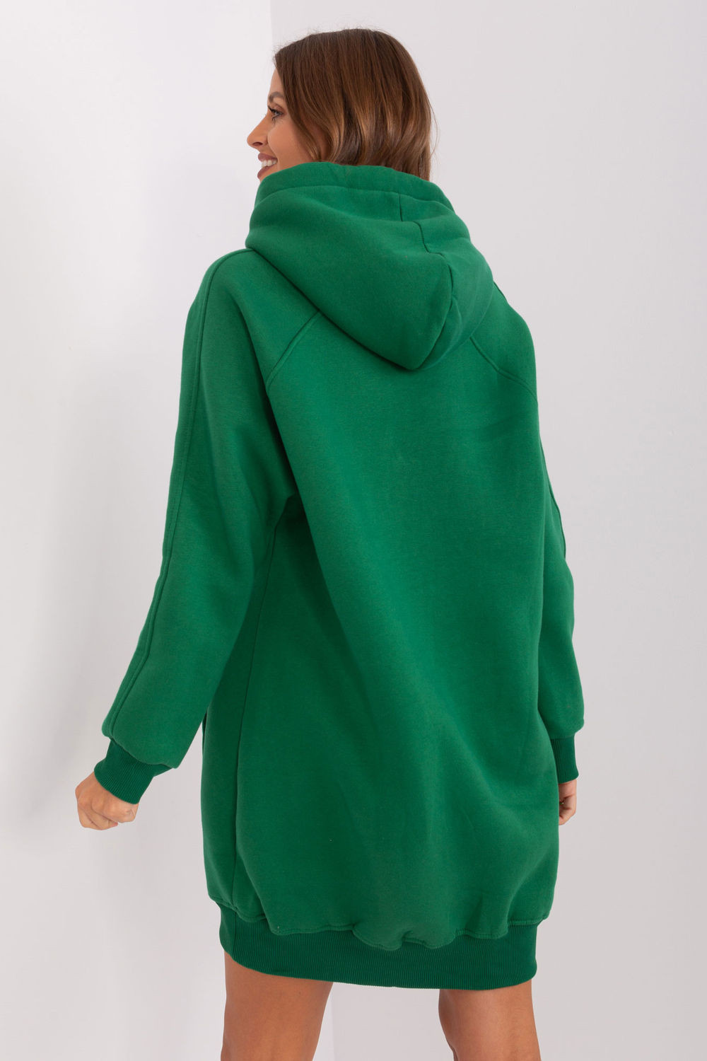 Bluza Damska Model EM-BL-704.99P Dark Green - Ex Moda - obrazek 3