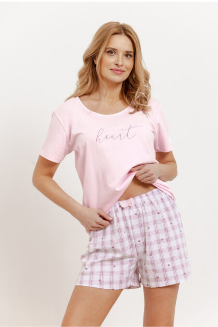 Piżama Damska Model Arabella 3416 Pink - Taro