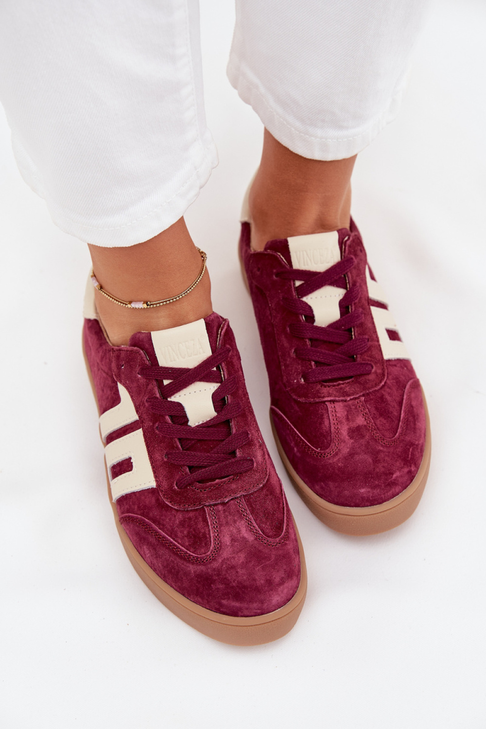 Buty Sportowe Model Vinceza 79557 Bordo - Step in style - obrazek 3