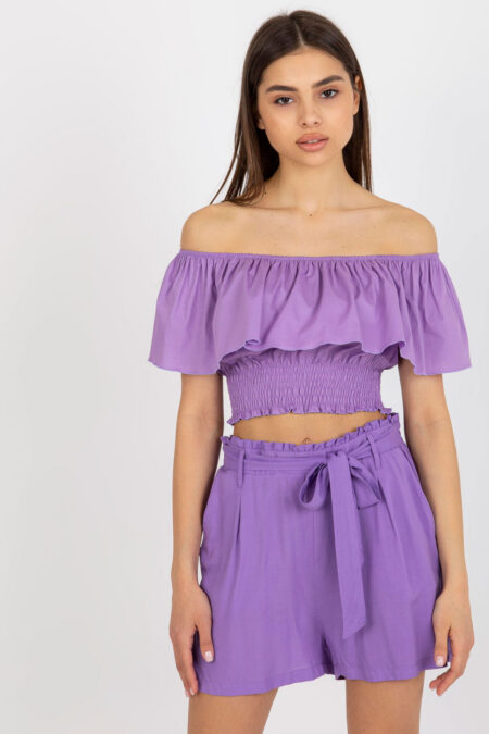 Bluzka Model LK-TP-508609.37 Violet - Lakerta