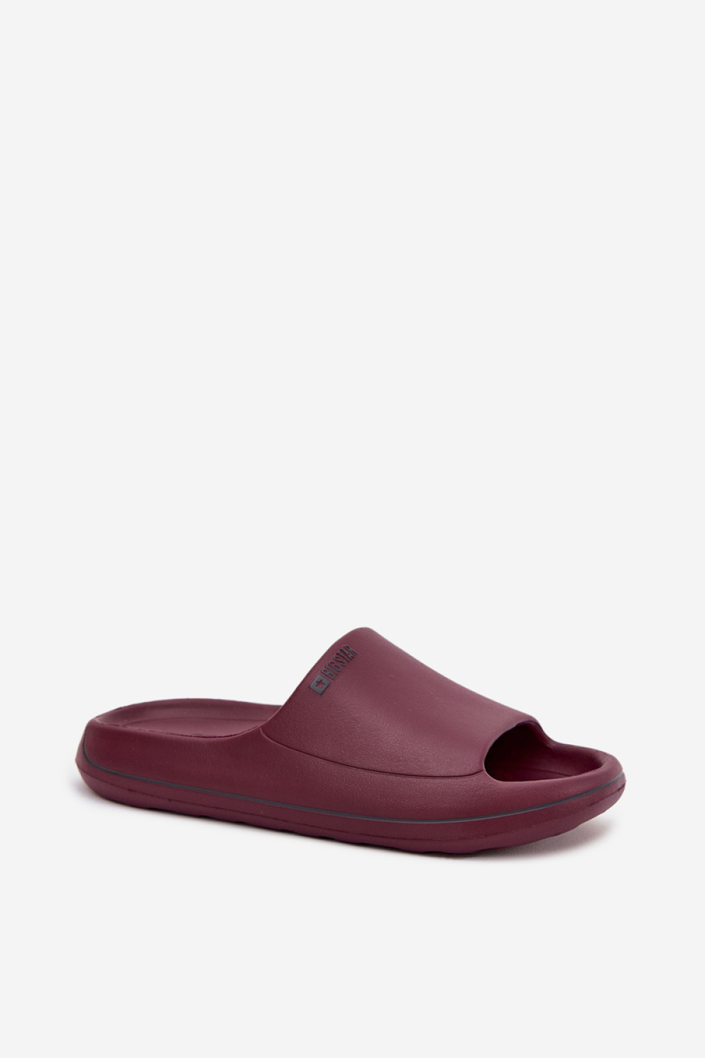 Sandał Klapki Model Big Star SS274422 Bordo - Step in style - obrazek 2