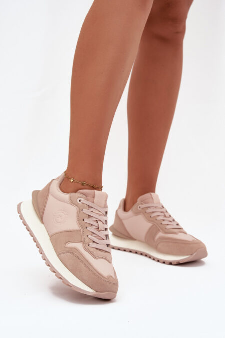 Buty Sportowe Model Big Star OO274521 HI-POLY SYSTEM Nude - Step in style