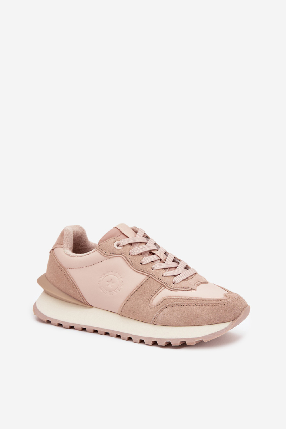 Buty Sportowe Model Big Star OO274521 HI-POLY SYSTEM Nude - Step in style - obrazek 2