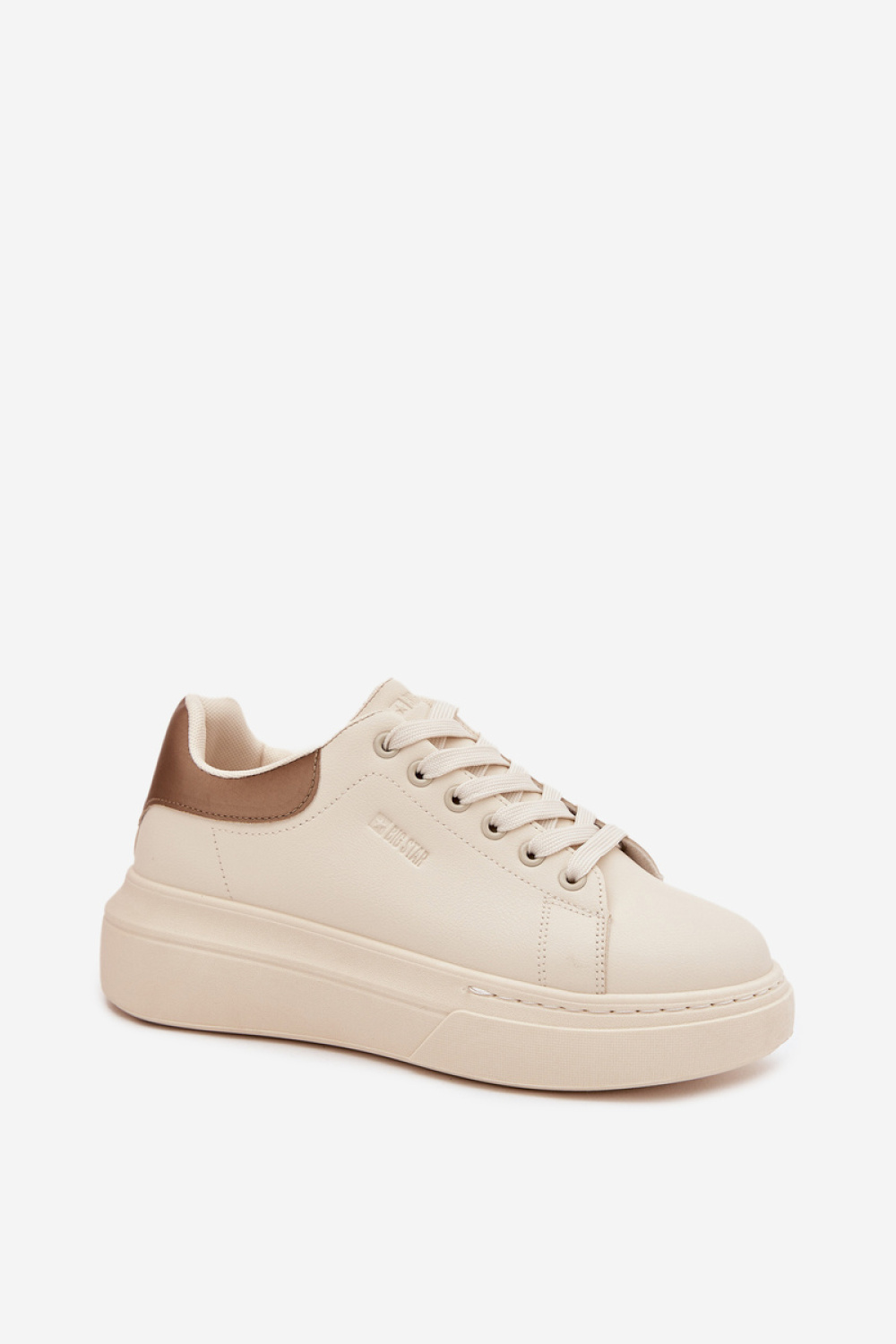 Buty Sportowe Model Big Star SS274246 Light Beige - Step in style - obrazek 2