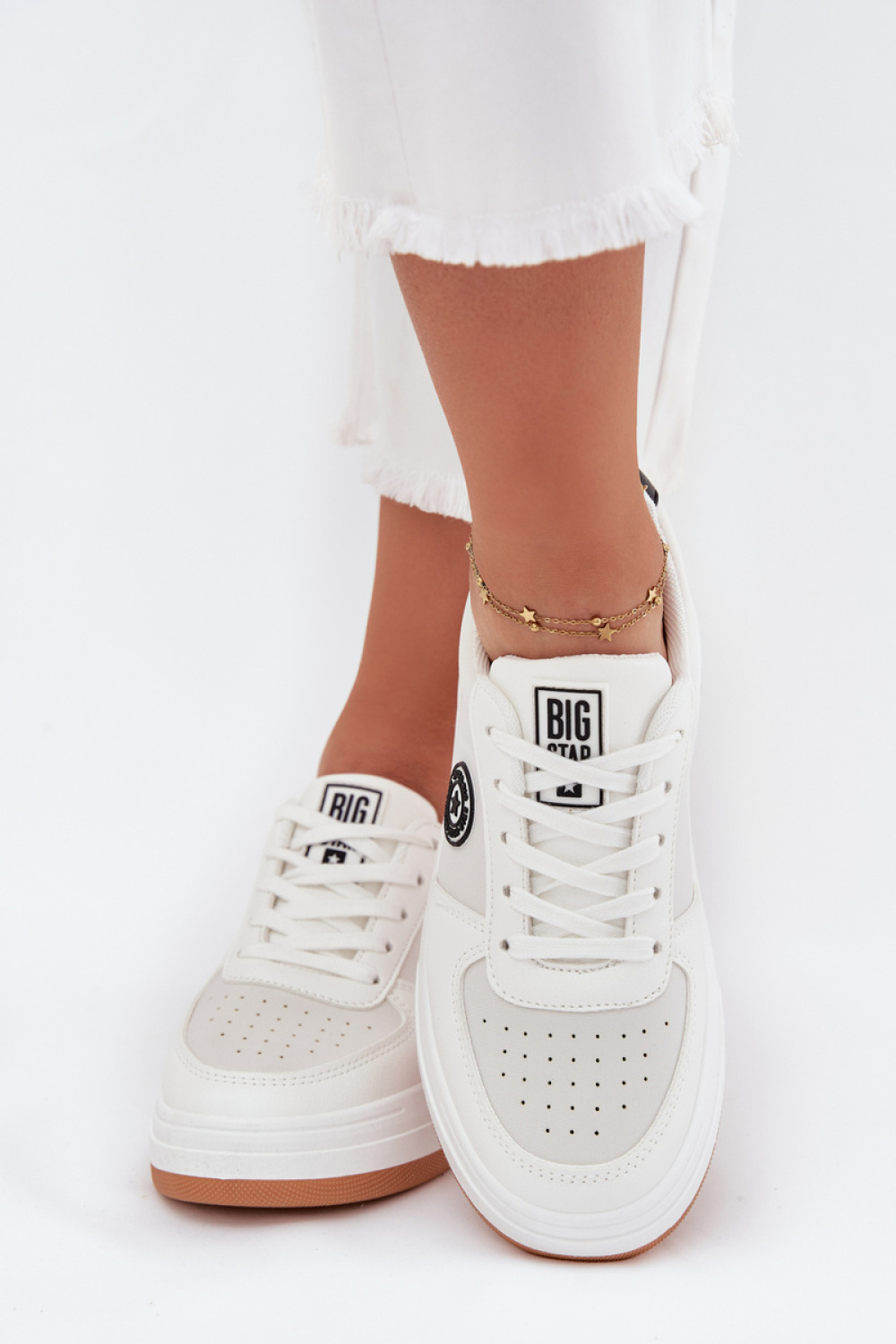 Buty Sportowe Model Big Star RR274572 HI-POLY SYSTEM White - Step in style - obrazek 3