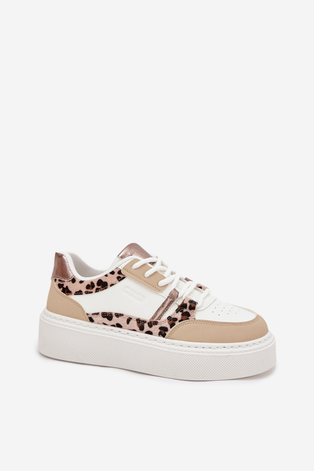 Buty Sportowe Model Big Star SS274357 Panterka White/Beige - Step in style - obrazek 2