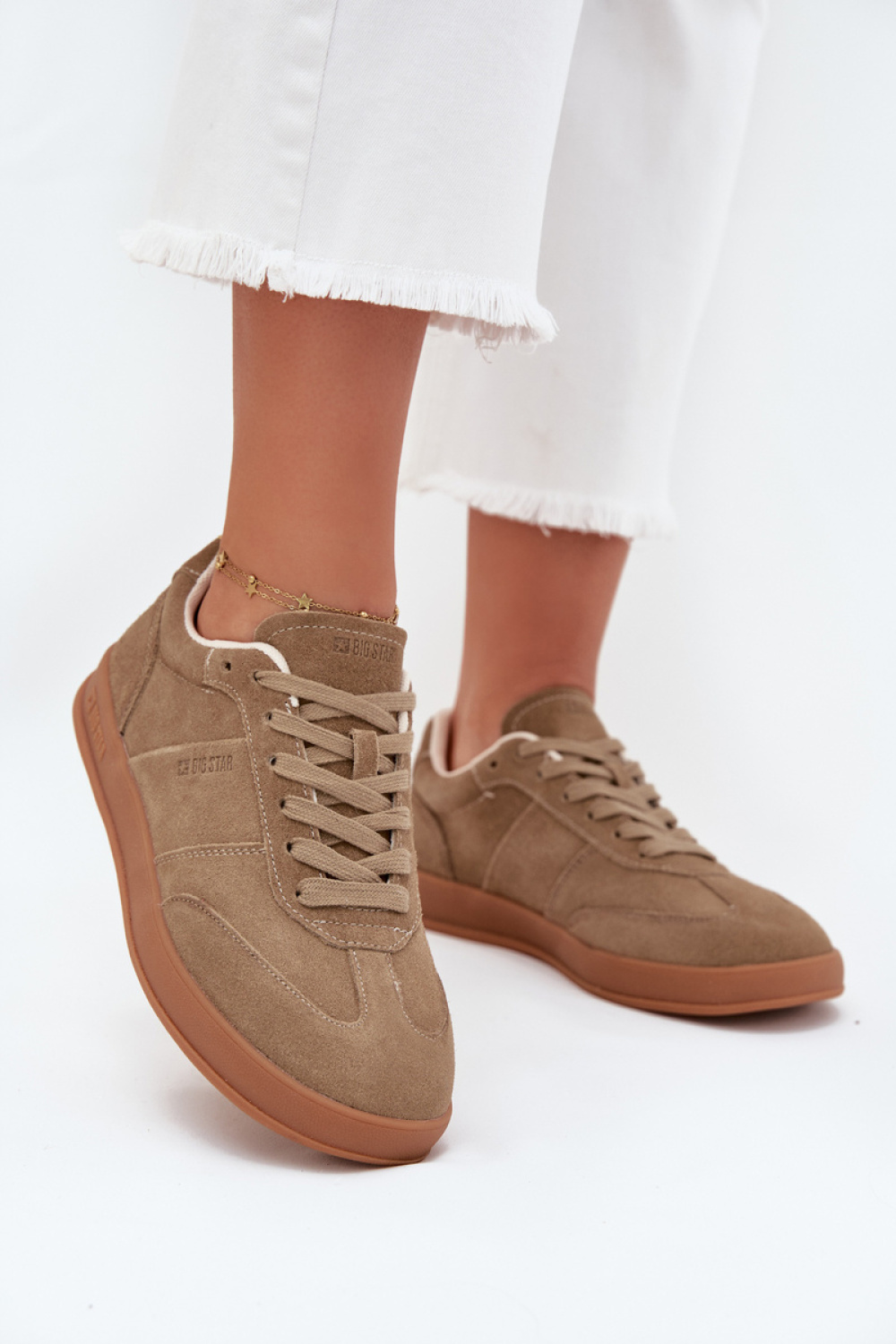 Buty Sportowe Model Big Star SS274675 HI-POLY SYSTEM Beige - Step in style