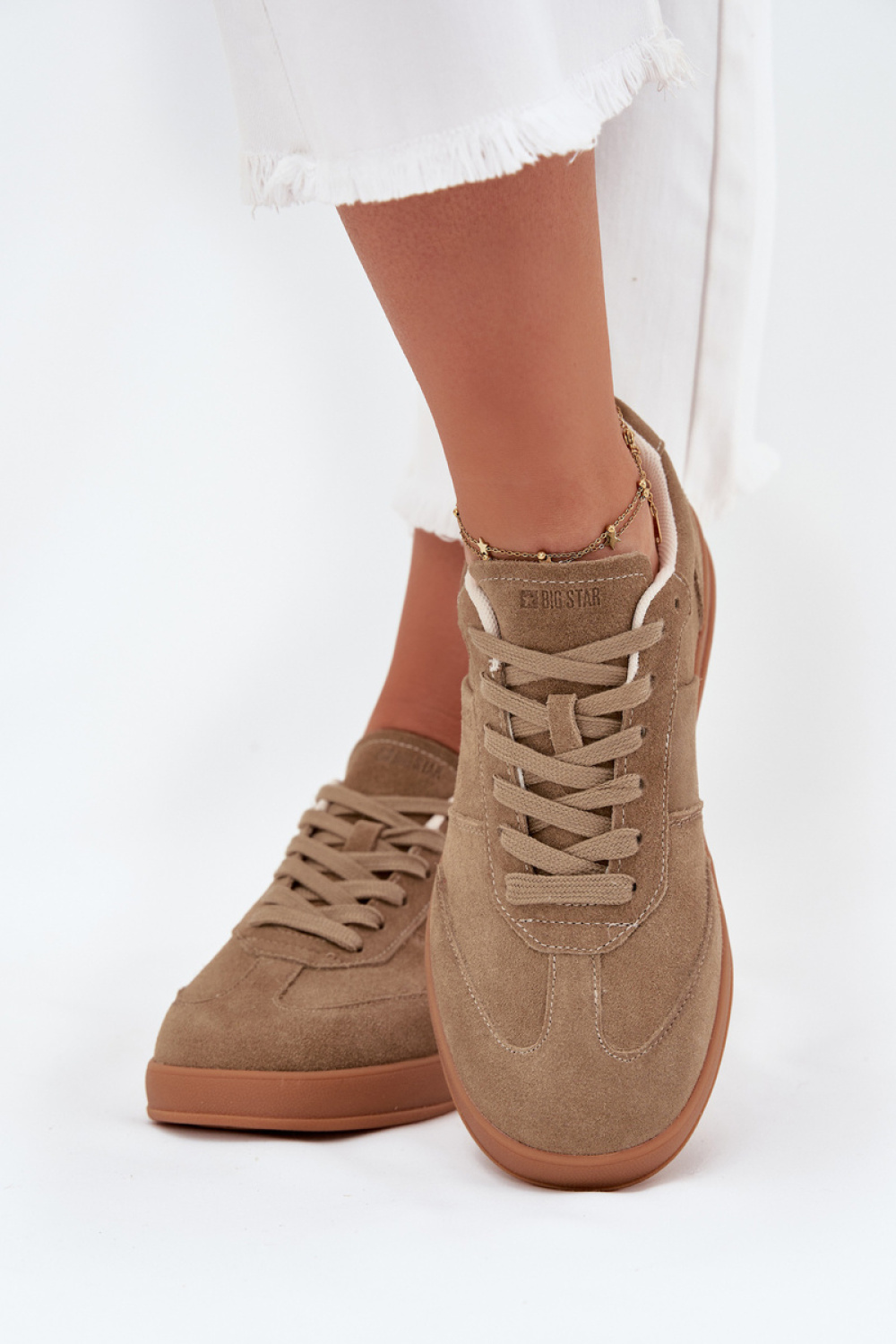 Buty Sportowe Model Big Star SS274675 HI-POLY SYSTEM Beige - Step in style - obrazek 3