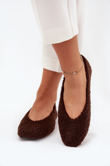 Baleriny Model Zimira QQ-264 Czekolada - Step in style