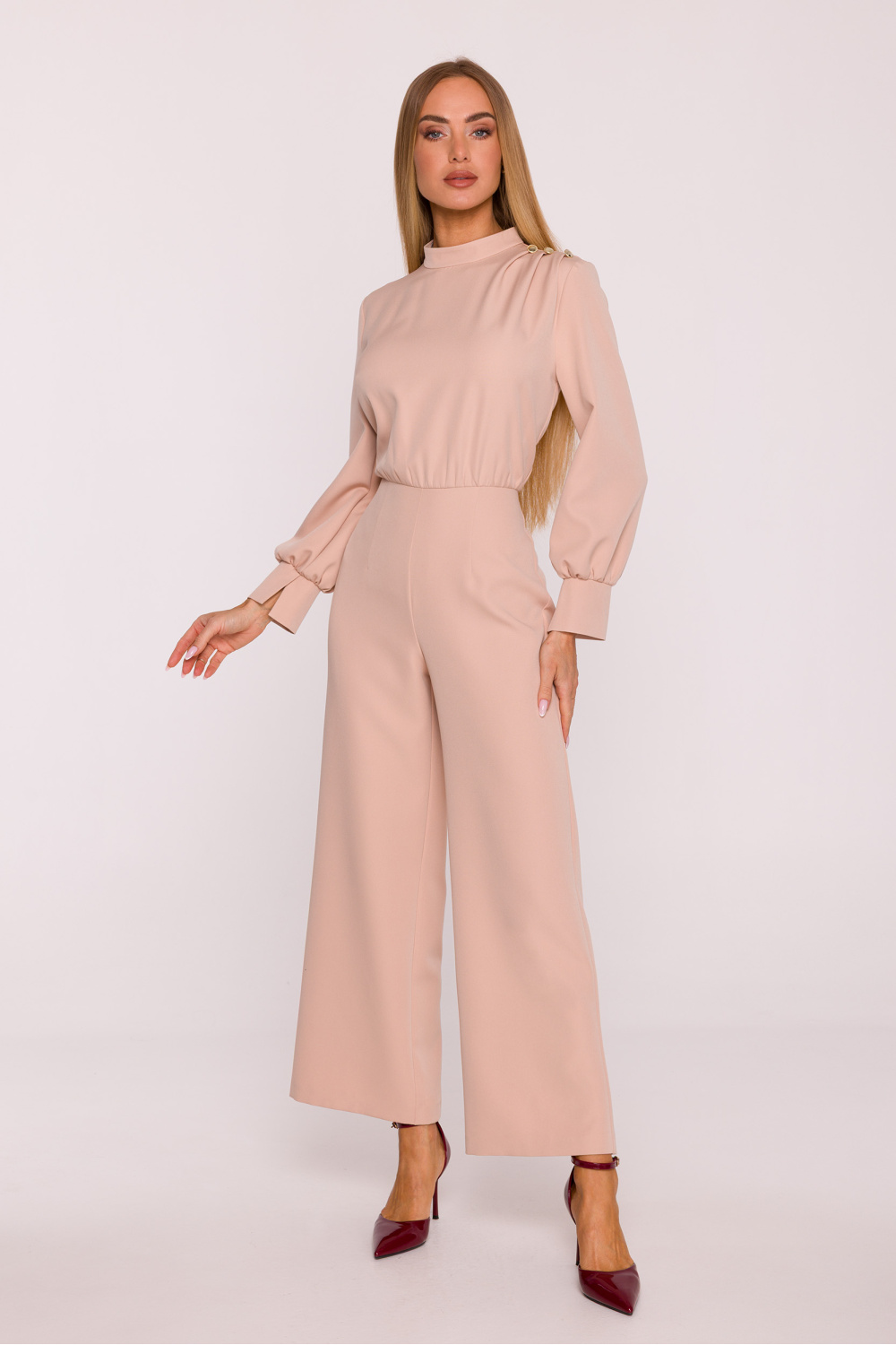 Kombinezon Model MOE879 Beige - Moe