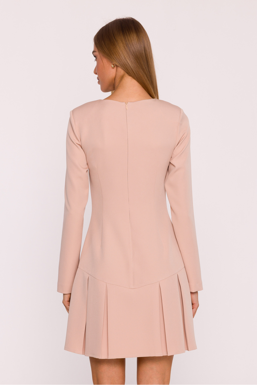 Sukienka Model MOE872 Beige - Moe - obrazek 3