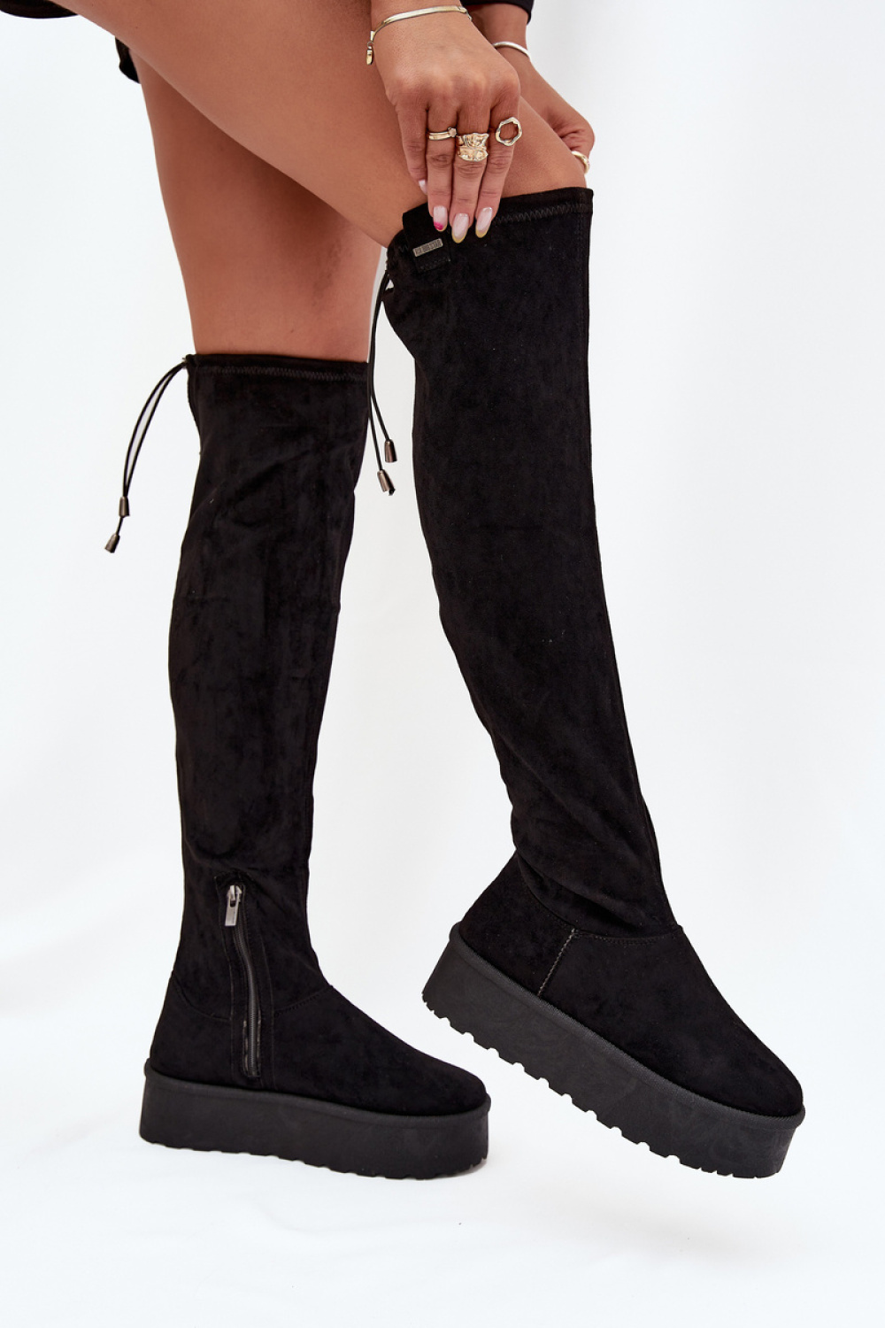 Kozaki Model Big Star SS274264 Black - Step in style - obrazek 3