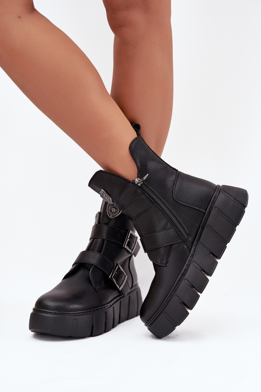 Botki Model Vinceza 66842 Black - Step in style - obrazek 3