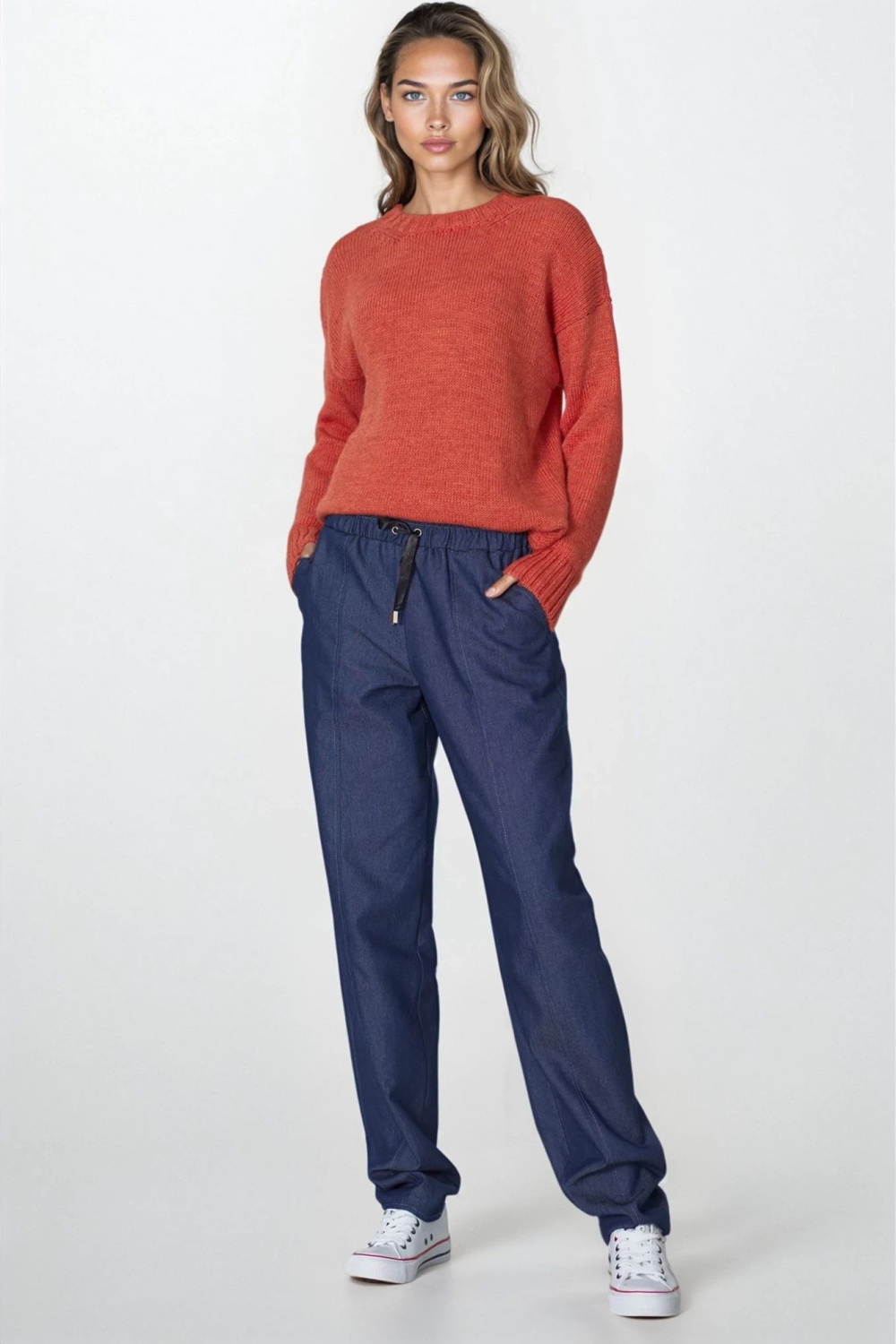 Spodnie Luźne spodnie jeansowe SD93 Jeans - Nife