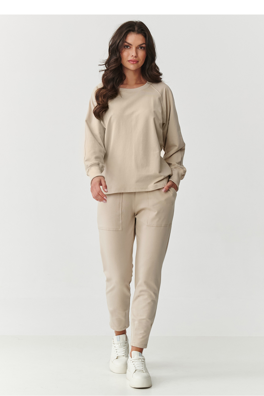 Spodnie Komplet Model M888 Light Beige - Makadamia