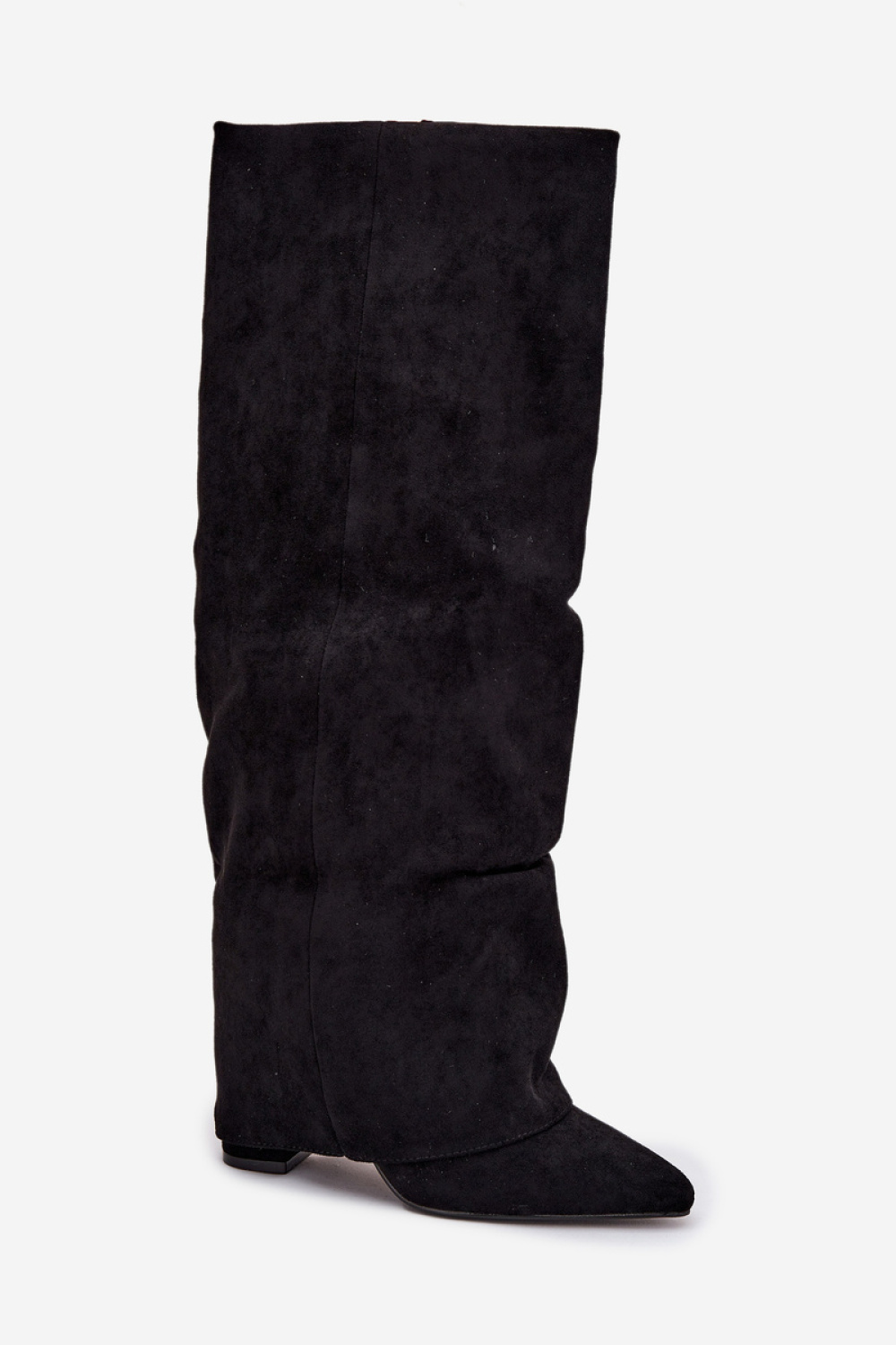 Kozaki Model Elivira CLS-532 Black Zamsz - Step in style - obrazek 2