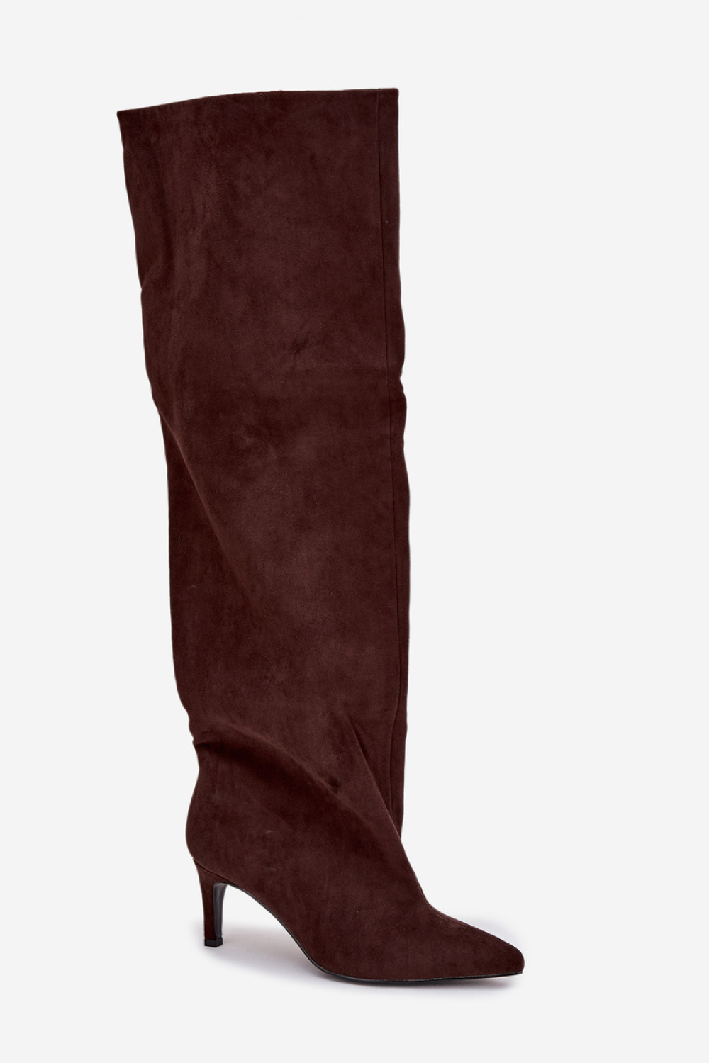 Kozaki Model Mavilla CLS-580 Czekolada Zamsz - Step in style - obrazek 2