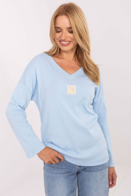 Bluzka Model RV-BZ-A852.51 Light Blue - Relevance