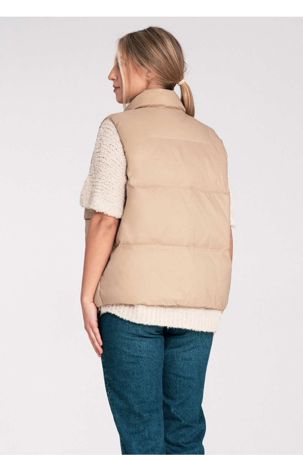 Kamizelka Model M1115 Beige - Figl - obrazek 3