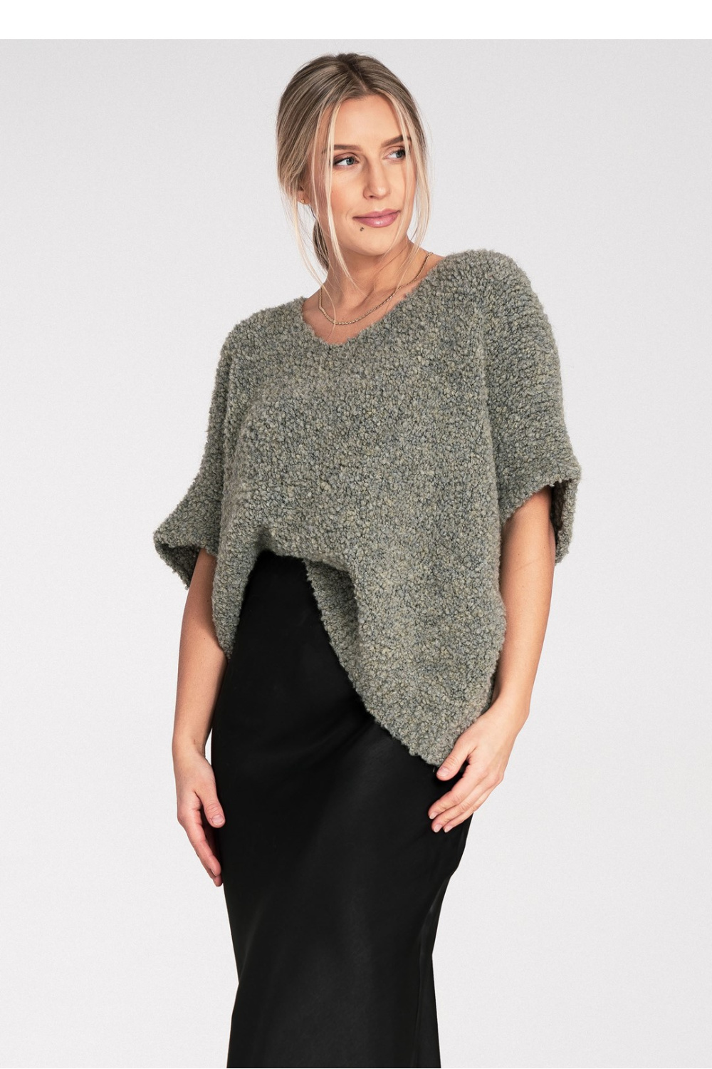 Sweter Damski Model M1109 Green - Figl - obrazek 2