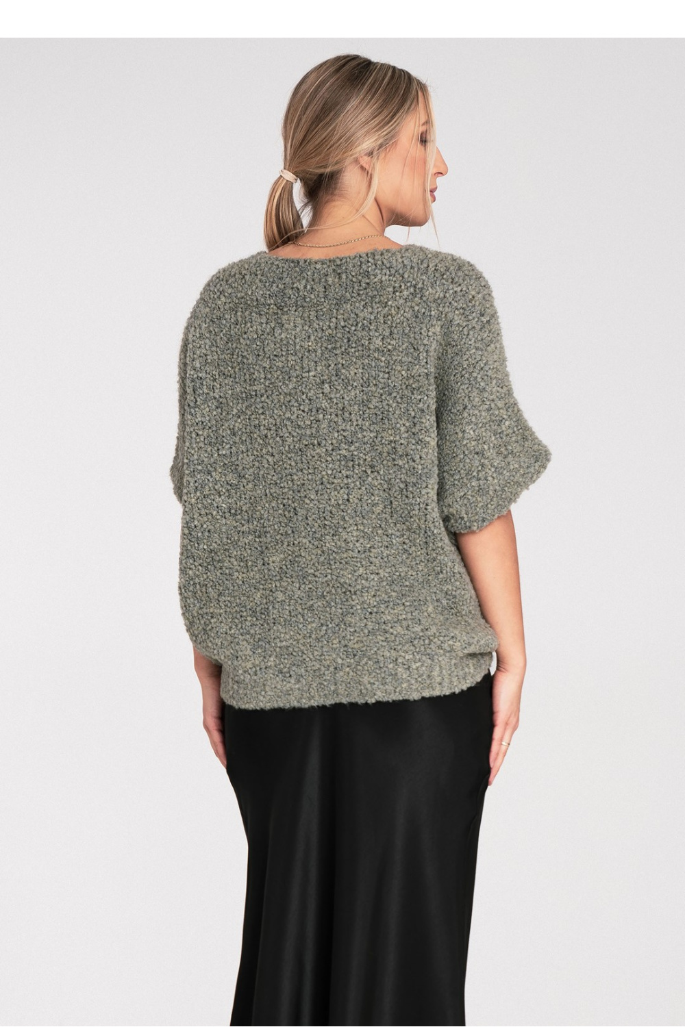 Sweter Damski Model M1109 Green - Figl - obrazek 3