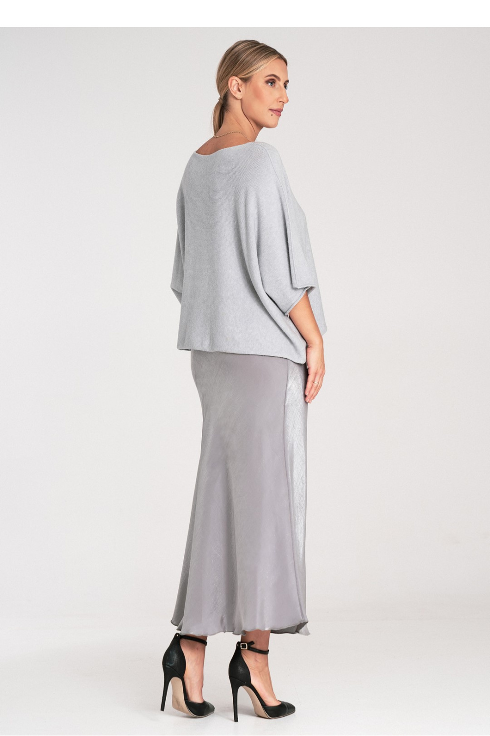 Sweter Damski Model M1102 Grey - Figl - obrazek 3