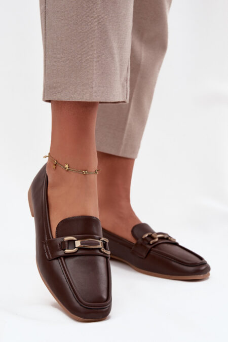 Loafersy Model Priscelle 9715 Brown - Step in style
