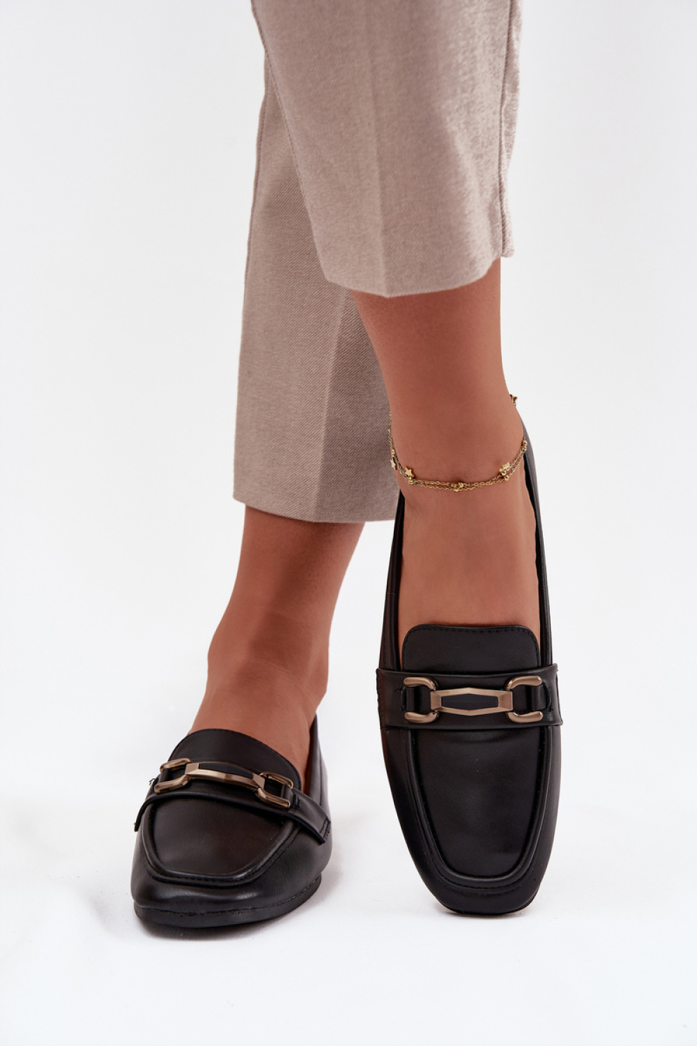 Loafersy Model Priscelle 9715 Black - Step in style - obrazek 3