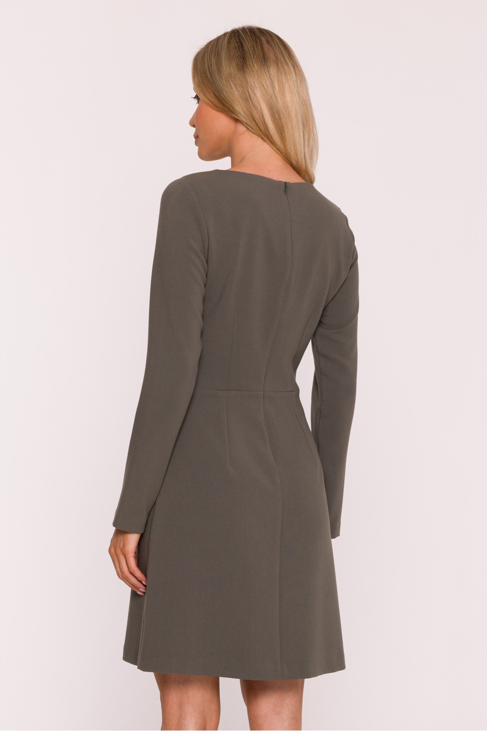 Sukienka Model S419 Khaki - Stylove - obrazek 3