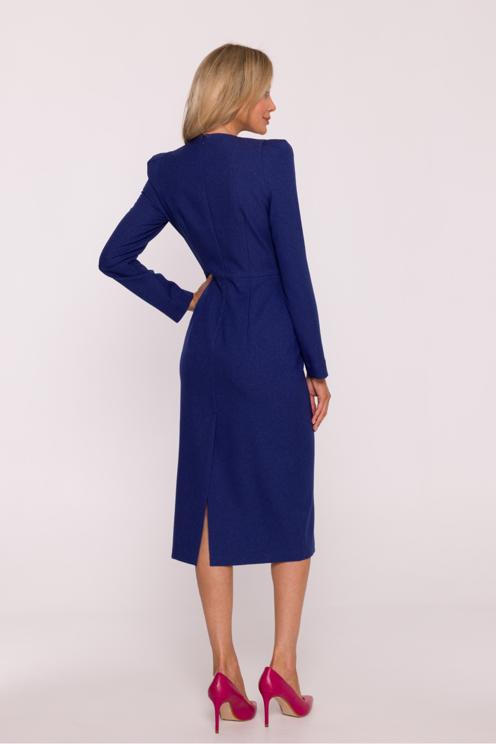 Sukienka Model S412 Blue - Stylove - obrazek 2