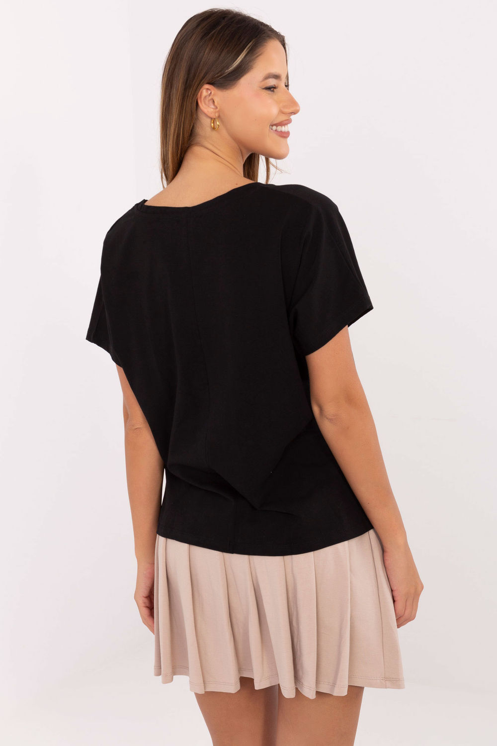 Spódnica Komplet Model RV-KMPL-A774.49 Black/Beige - Relevance - obrazek 2