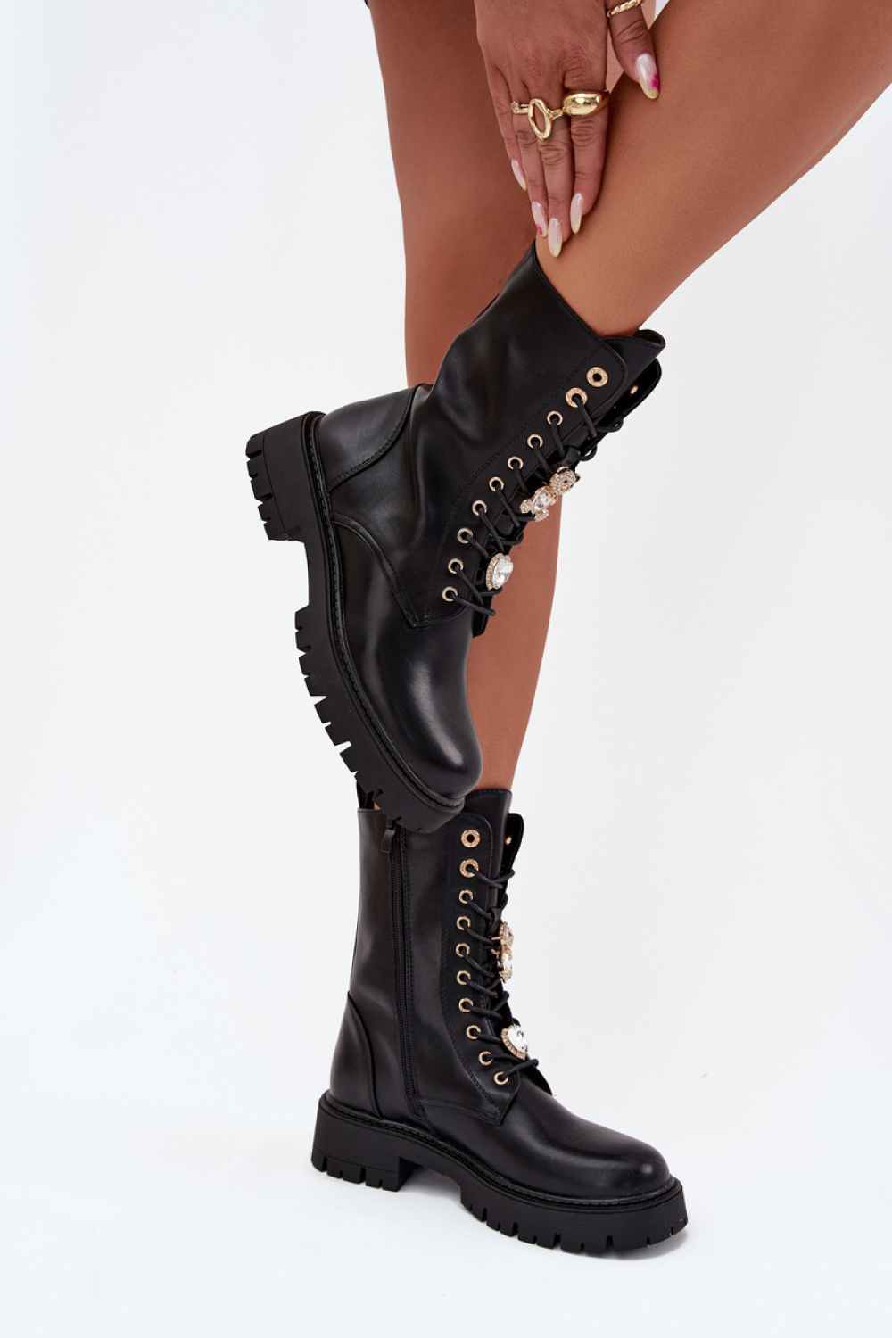Workery Model Lomina DA157P Black - Step in style - obrazek 3