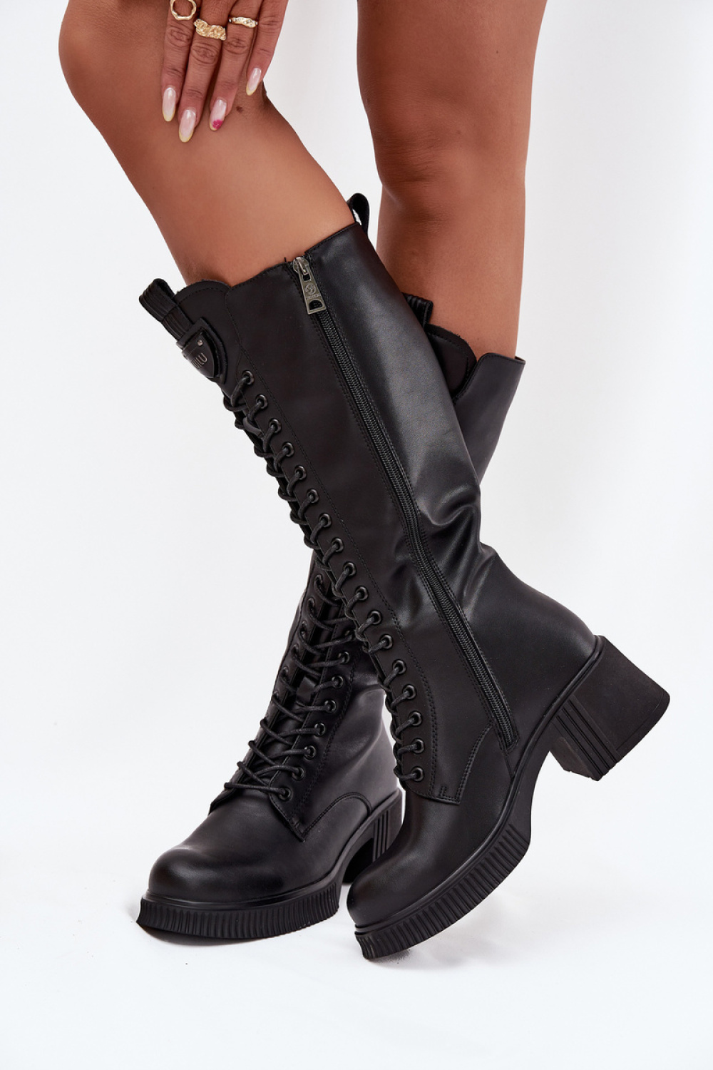 Kozaki Model Vinceza 66804 Black - Step in style - obrazek 3