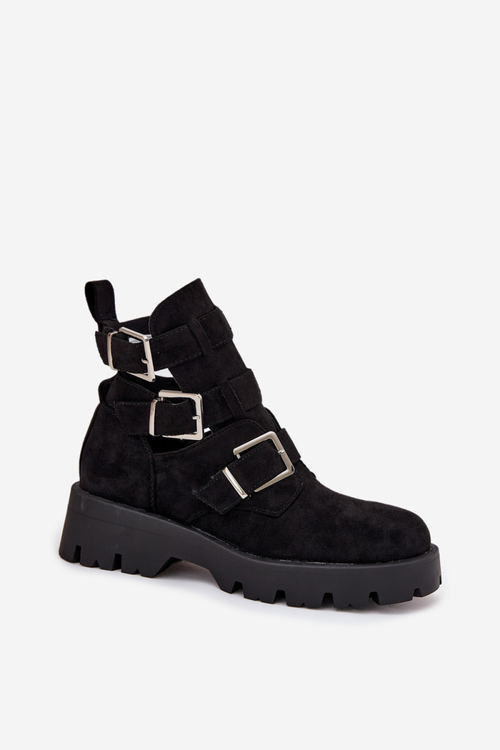 Botki Model Helisse 7631A Black Zamsz - Step in style - obrazek 2